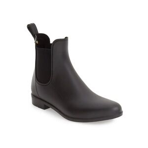 Sam Edelman Tinsley Waterproof Matte Black Rain Boot